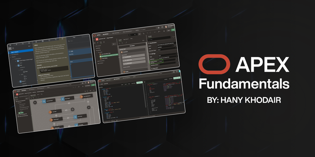 Oracle APEX Developer Professional